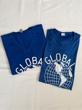 Man&Woman Graphic Short Sleeve Tees Bundle XXL&M sz. T051